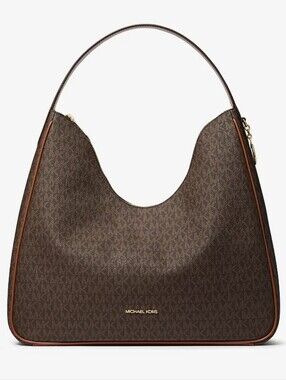 Nayla Medium Signature Logo Shoulder Bag